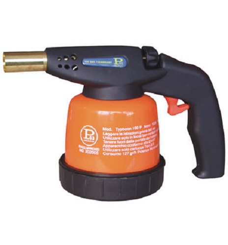 Cannello saldatore a gas Typhoon 100P accensione automat. piezo